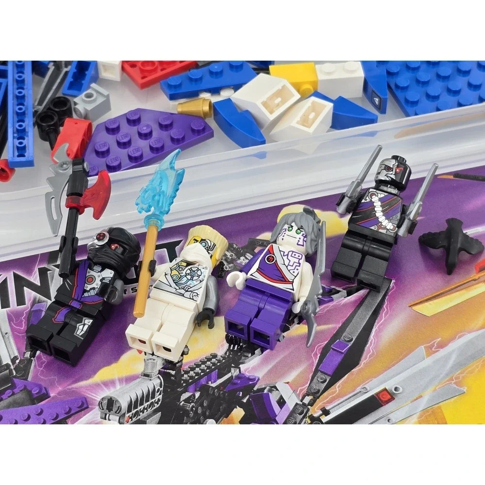 LEGO Ninjago NinjaCopter (70724) Retired, Rare! 100% Complete W/box &‎ Manuals